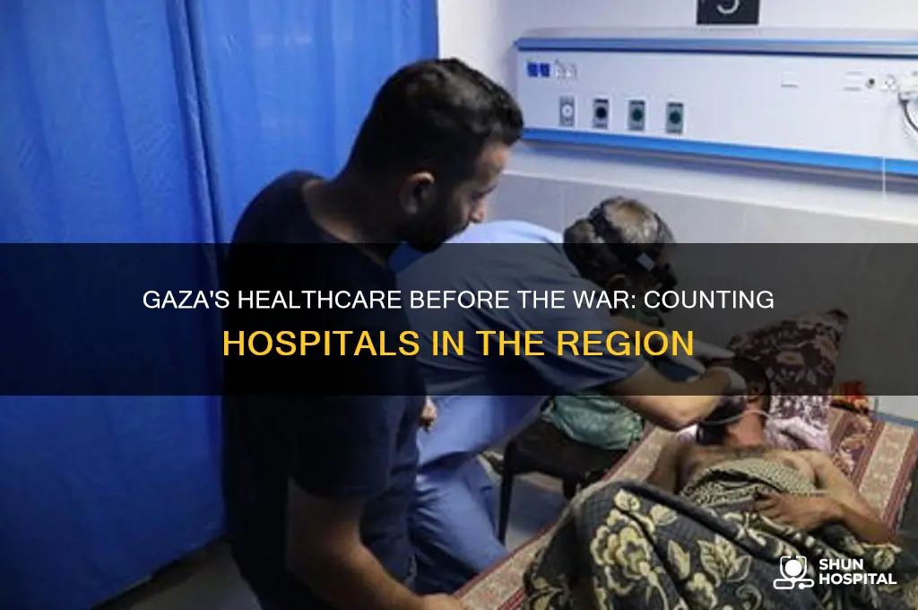 how many hospitals were in gaza before the war