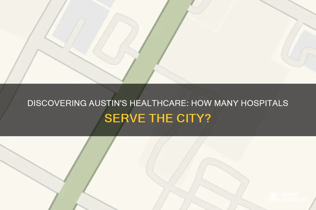 how many hospiter in austin