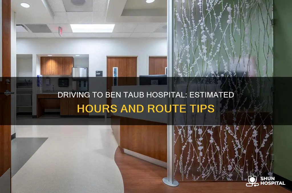 how many hours to drive to ben taub hospital