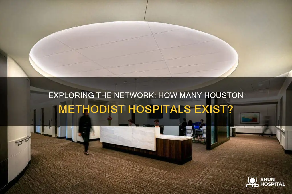 how many houston methodist hospital