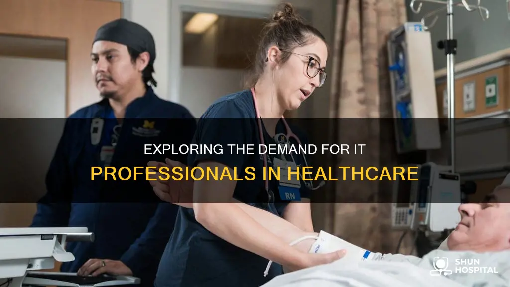 how many it jobs are in hospitals