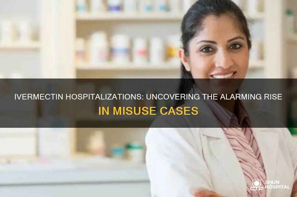 how many ivermectin hospitalizations