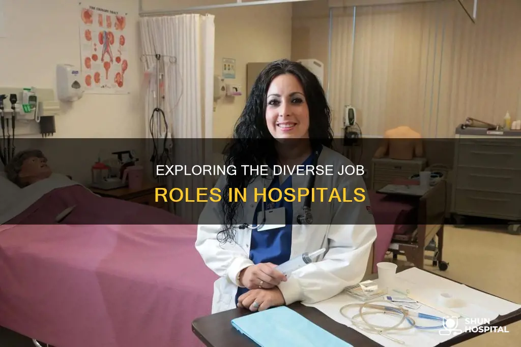 how many jobs are in a hospital