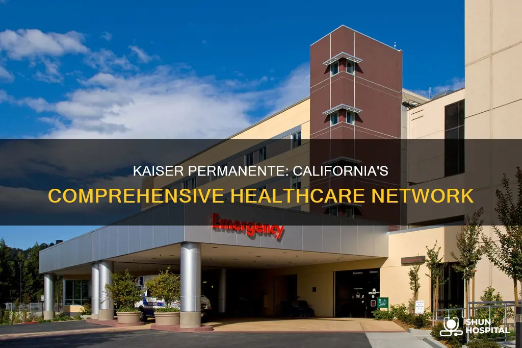 how many kaiser hospitals are in california