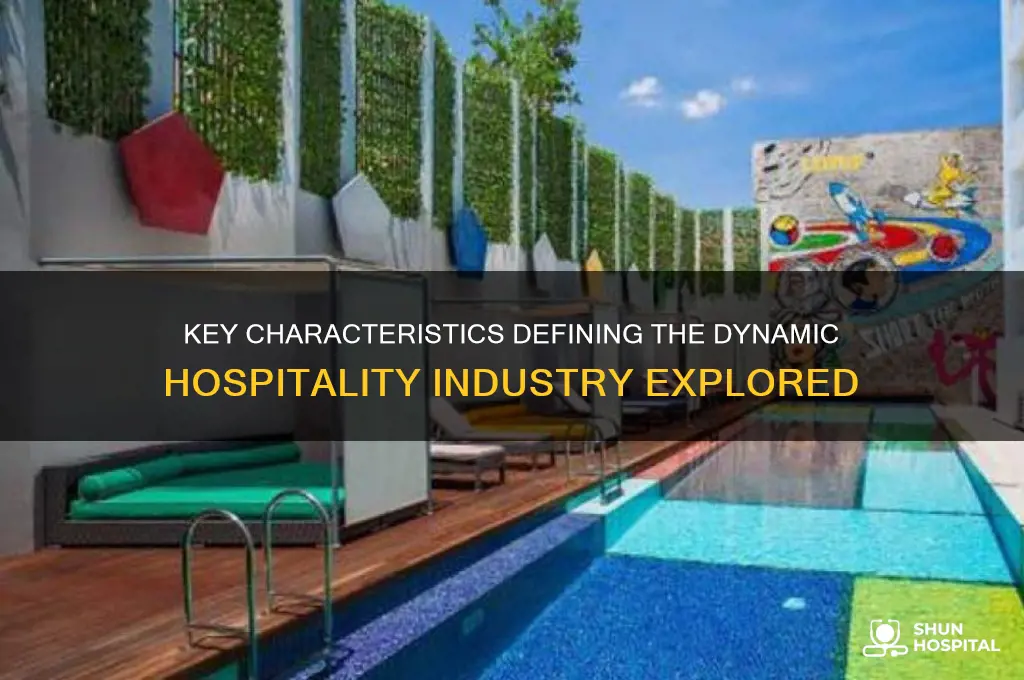 how many key characteristics relate to the hospitality industry