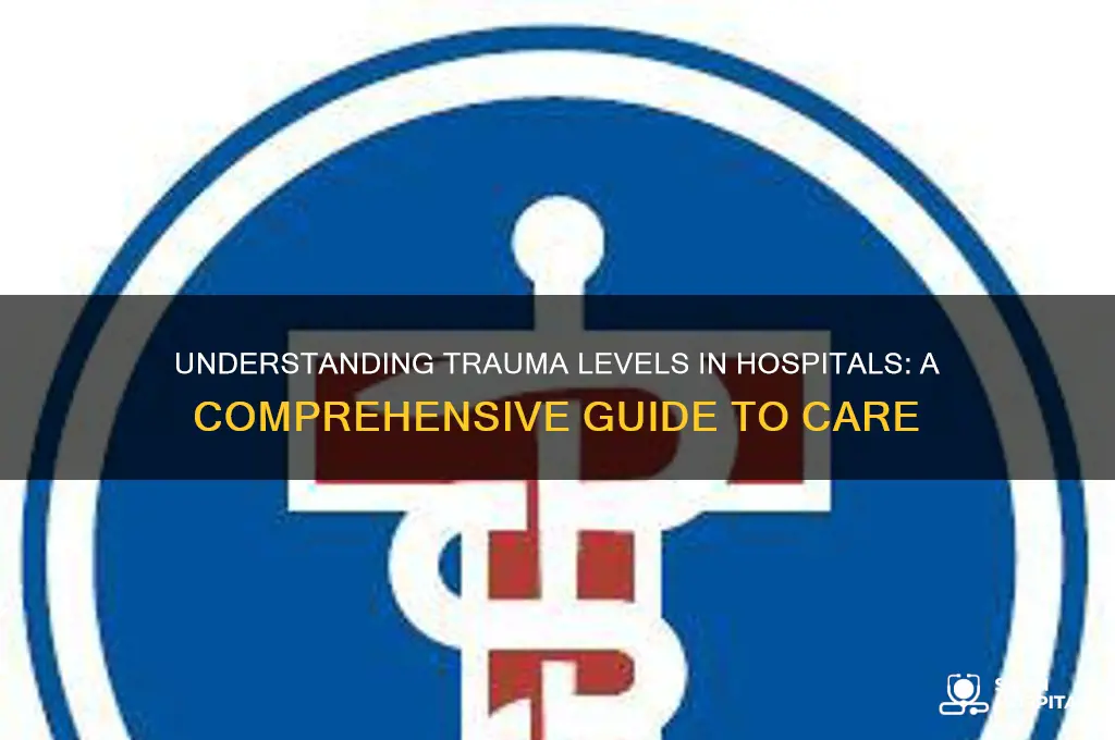 how many levels of trauma are there in the hospital
