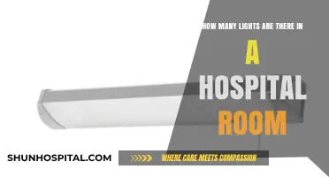 Illuminating Insights: Counting Lights in a Standard Hospital Room