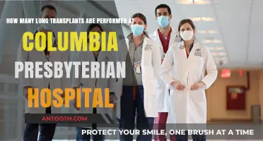Lung Transplant Rates at Columbia Presbyterian Hospital: A Comprehensive Overview