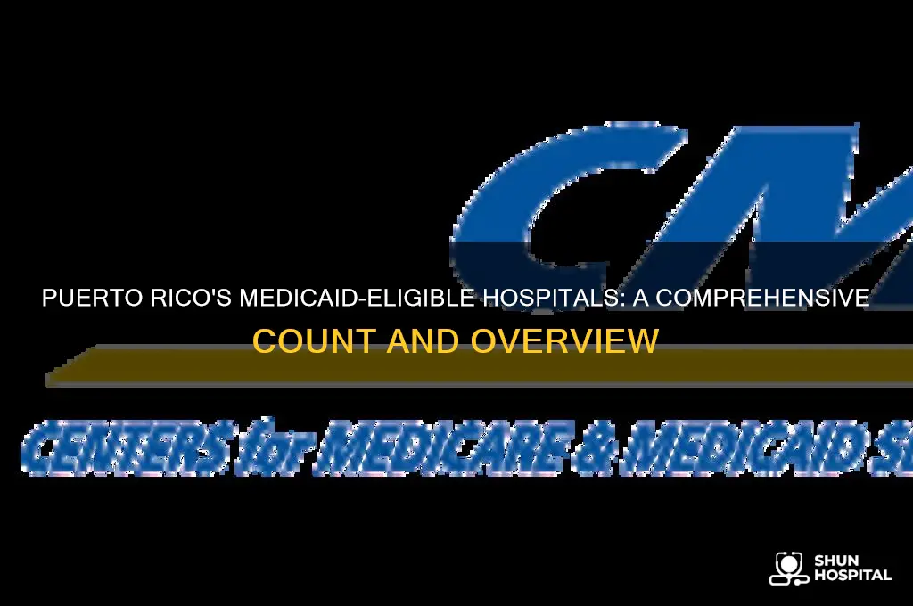 how many medicaid eligble hospitals are in puerto rico