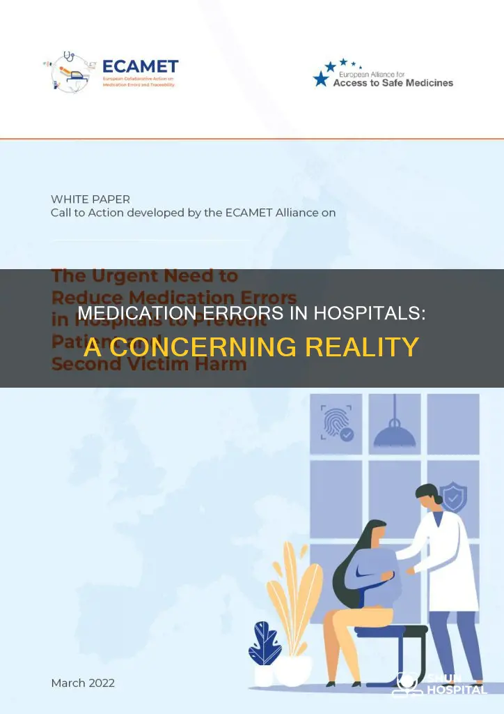 how many medication errors occur in hospitals