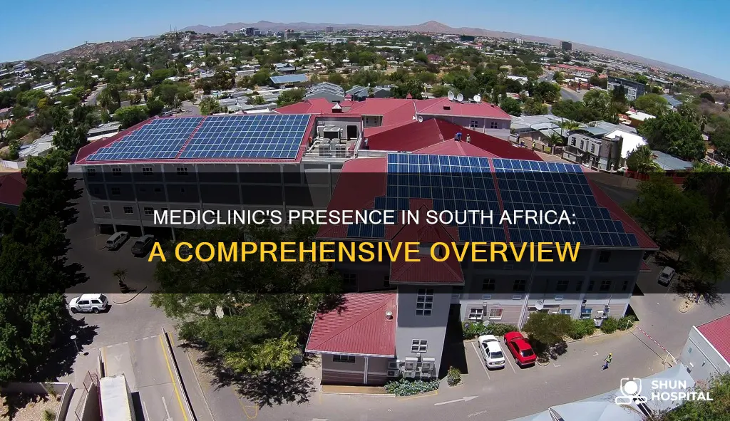 how many mediclinic hospitals in south africa