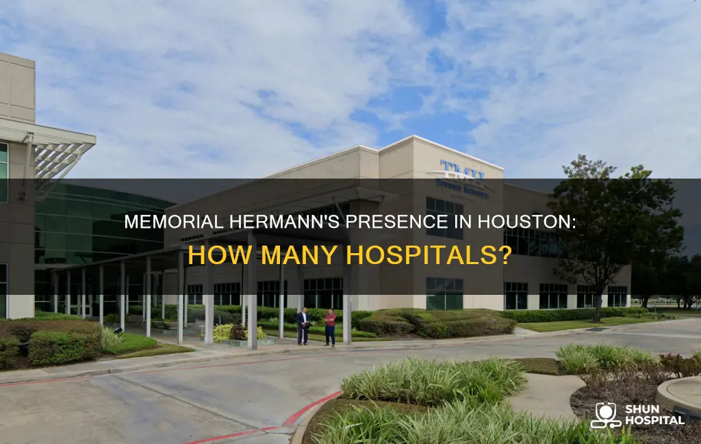 how many memorial hermann hospitals in houston