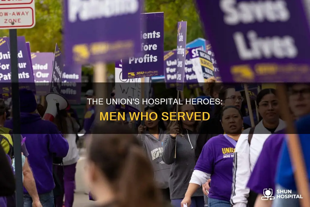 how many men served in union hospitals