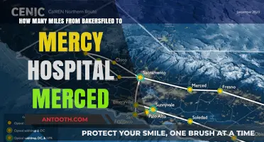 Bakersfield to Mercy Hospital Merced: Calculating the Mileage