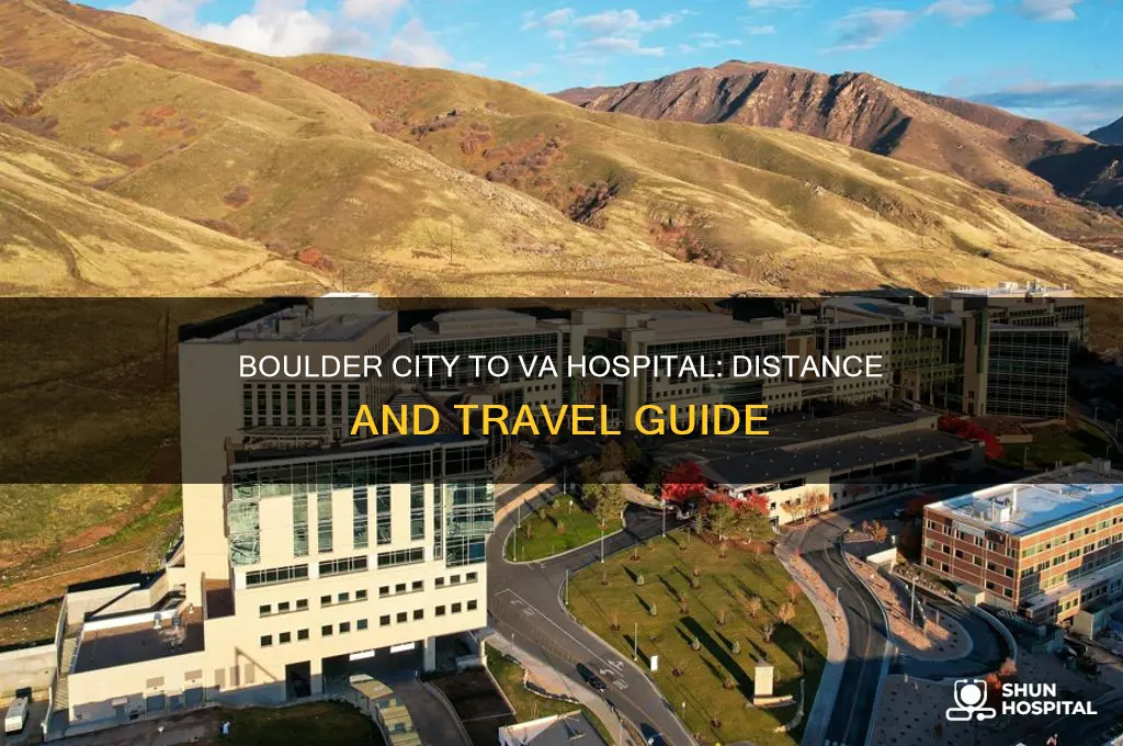 how many miles from boulder city to va hospital