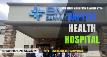Danville KY to Baptist Health Hospital: Distance and Travel Guide