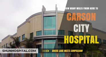 Distance to Carson City Hospital: A Quick Mileage Guide