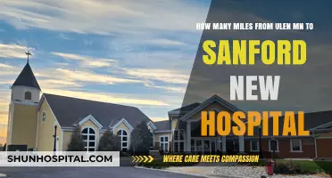 Ulen, MN to Sanford New Hospital: Calculating the Distance