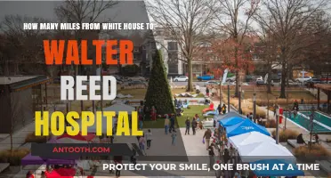 Distance from White House to Walter Reed Hospital: A Quick Guide