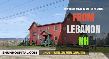 Exeter Hospital to Lebanon, NH: Distance and Travel Guide