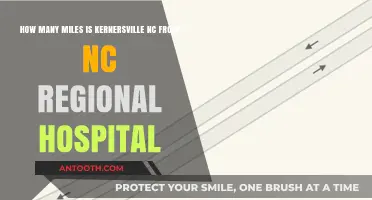 Kernersville, NC to NC Regional Hospital: Distance and Travel Guide