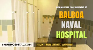 Exploring Balboa Naval Hospital's Extensive Hallway Network: A Mileage Breakdown