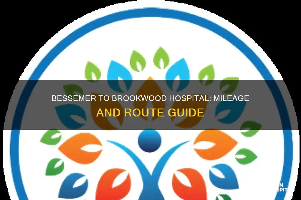 how many miles to bessemer alabama to brookwood hospital