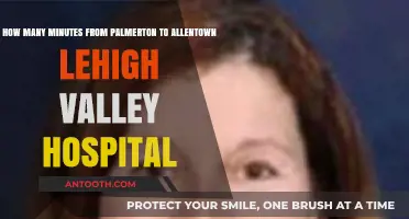 Palmerton to Allentown Lehigh Valley Hospital: Quick Travel Time Guide