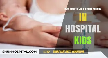 Hospital Bottle Feeding Guide: Understanding ML for Kids' Nutrition