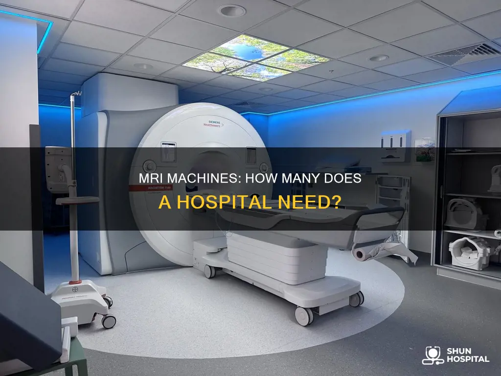 how many mri machines in a hospital