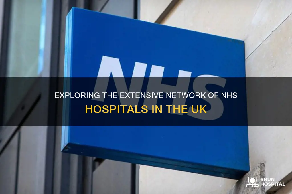 how many nhs hospitals
