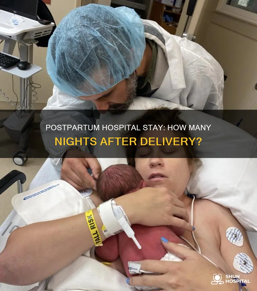 how many nights in hospital after delivery