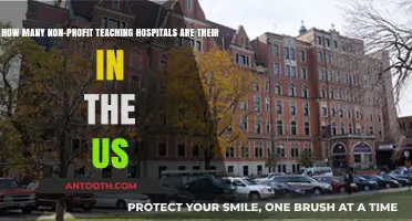 Exploring the Count of Non-Profit Teaching Hospitals in the US
