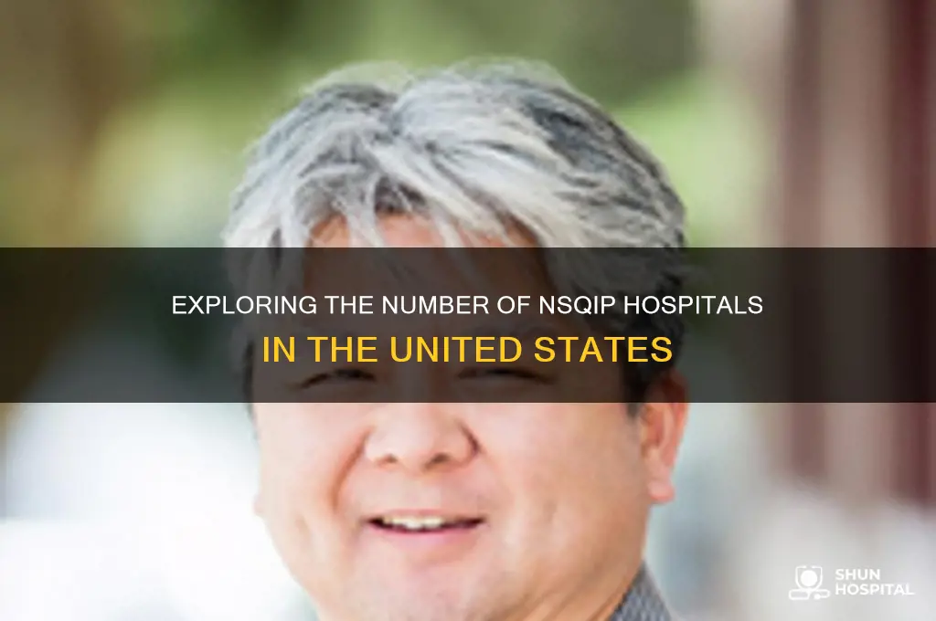 how many nsqip hospitals