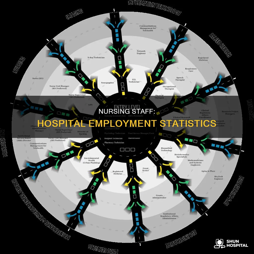 how many nurses are employed in hospitals