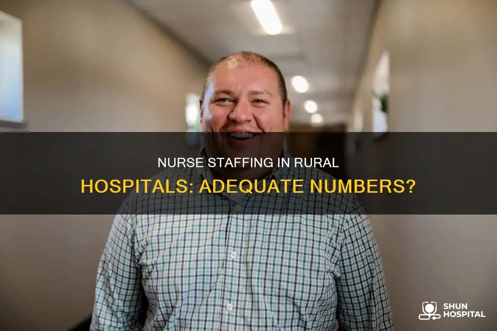 how many nurses in a rural hospital