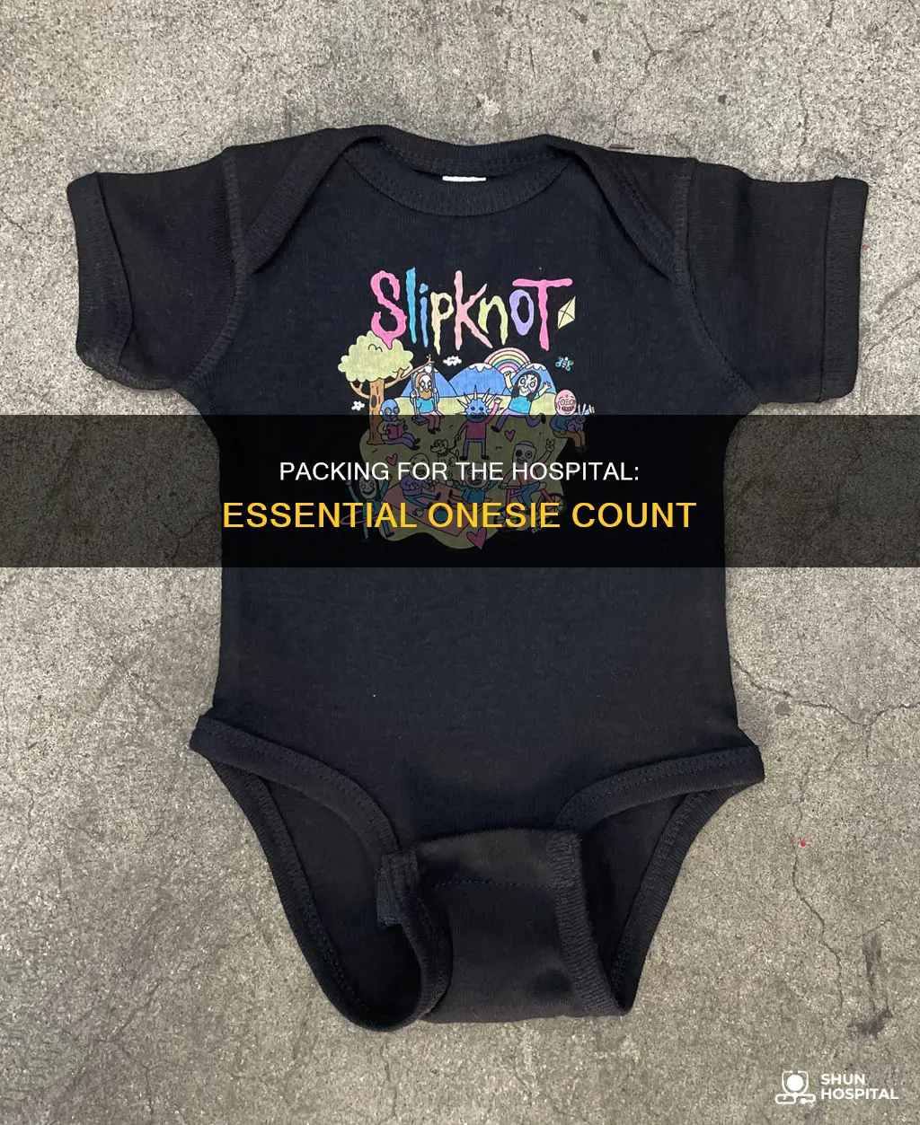 how many onesies to bring to hospital