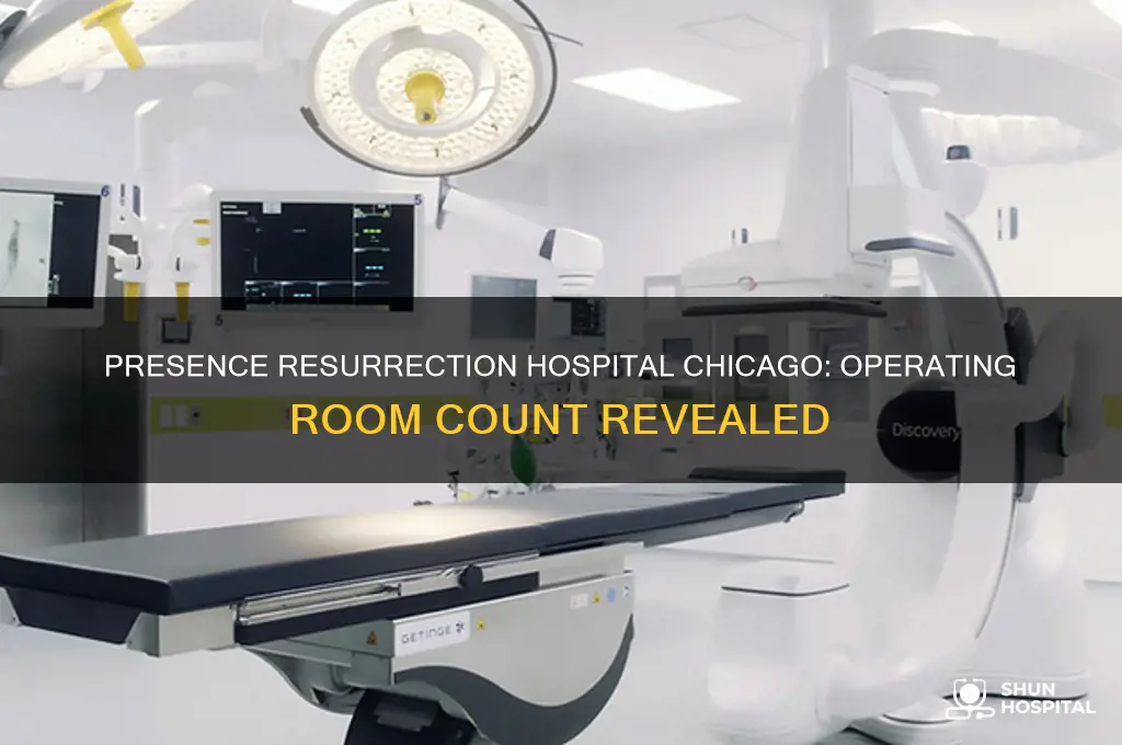 how many operating room at presence resurrection hospital chicago