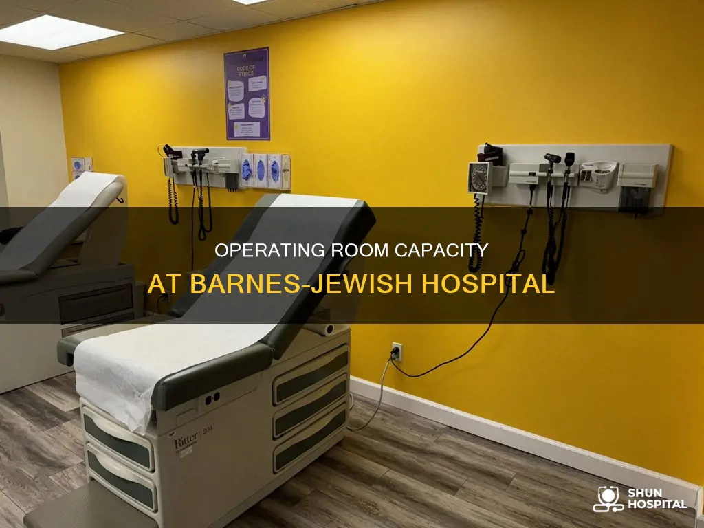 how many operating room barnes jewish hospital