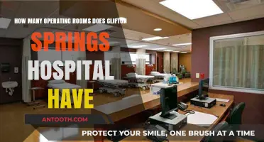 Clifton Springs Hospital: Operating Room Count and Facilities Overview