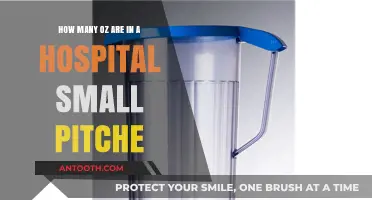 Understanding Hospital Small Pitchers: How Many Ounces Do They Hold?