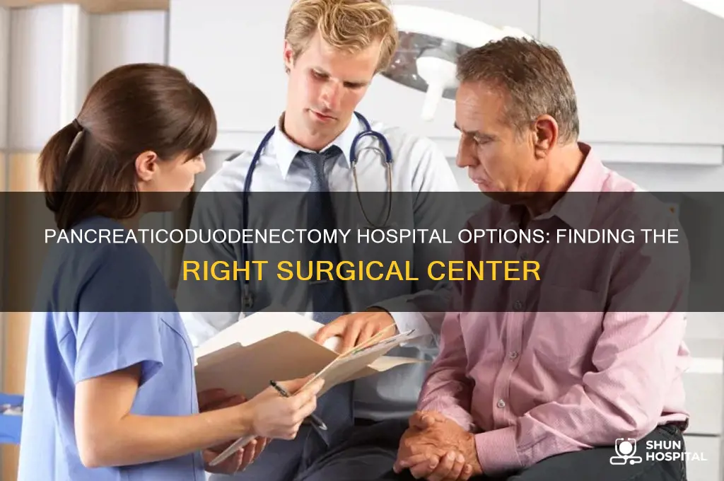 how many pancreaticoduodenectomy hospital