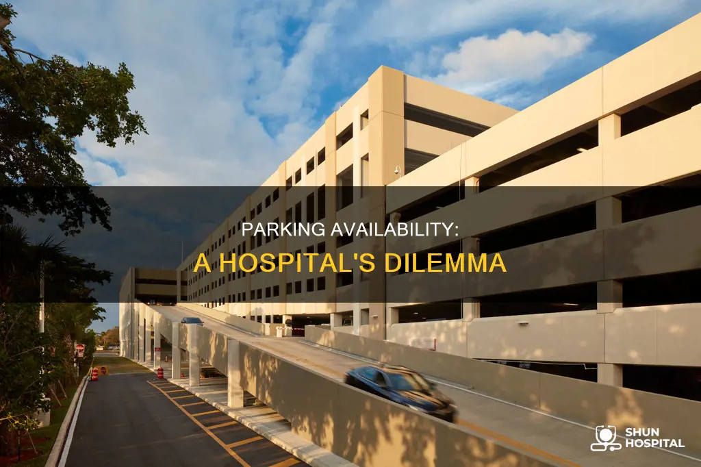 how many parking spaces should a hospital