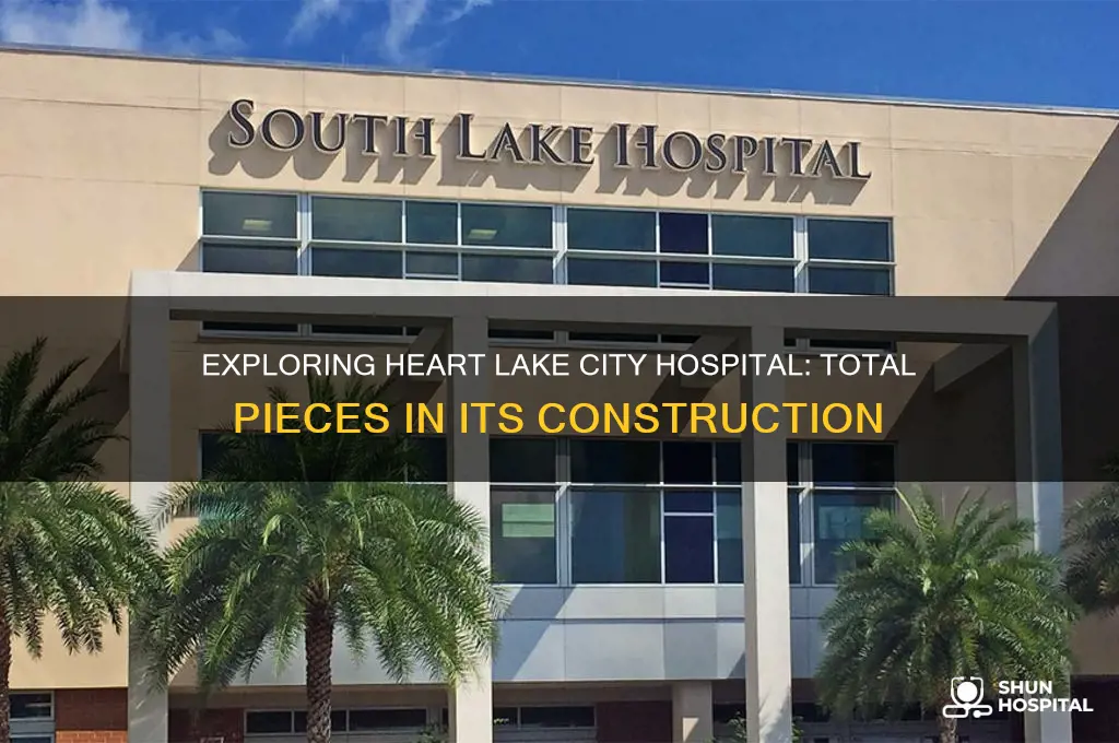 how many peices in the heart lake city hospital