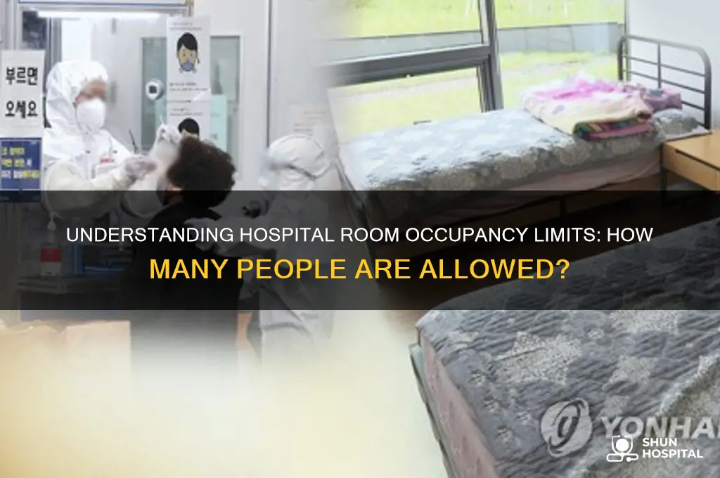 how many people are allowed in a hospital room