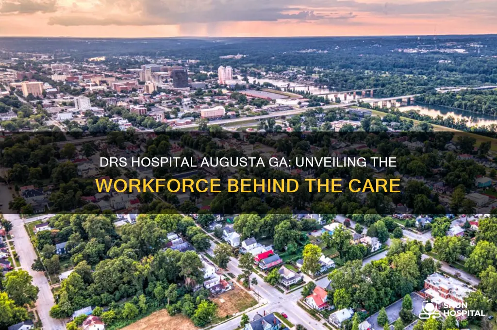 how many people are employed at drs hospital augusta ga