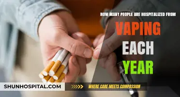 Vaping Hospitalizations: Annual Rates and Growing Health Concerns