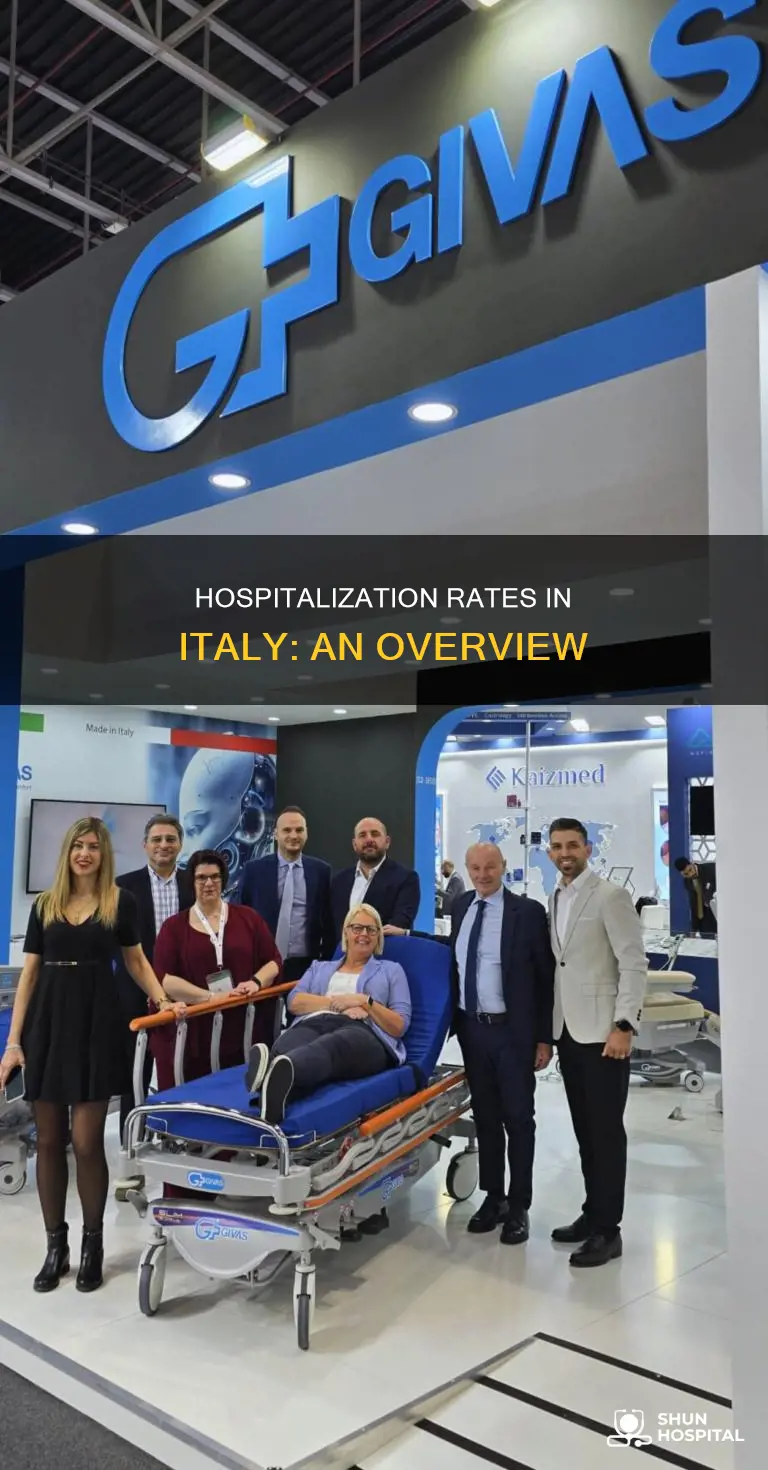 how many people are hospitalized in italy