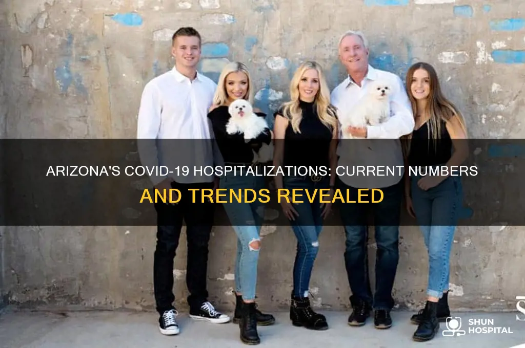 how many people are hospitalized with coronavirus in arizona