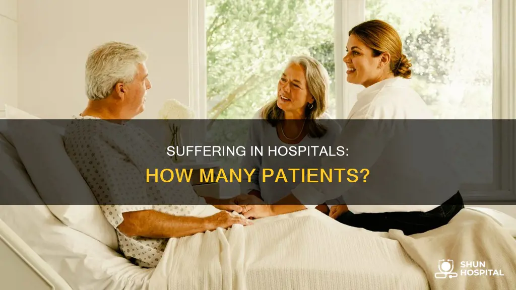how many people are in hospitals suffering